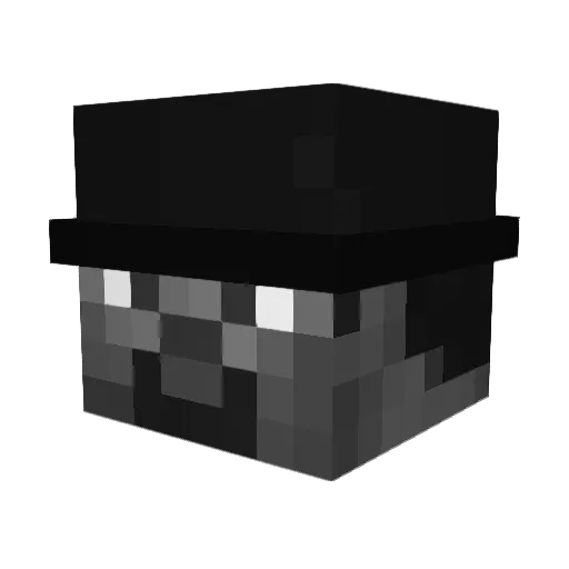thunderfarts23 Minecraft avatar head, 3D render