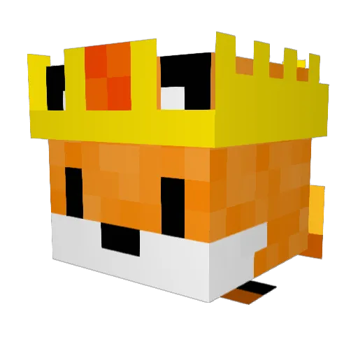thundergod9 Minecraft avatar head, 3D render