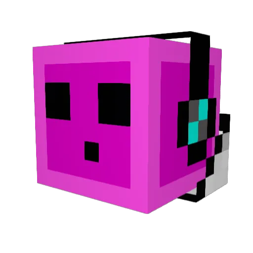 thunderpro2 Minecraft avatar head, 3D render