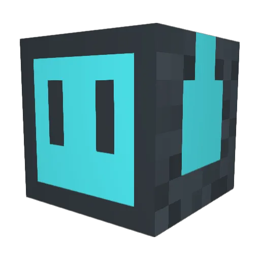 thunderro11er Minecraft avatar head, 3D render