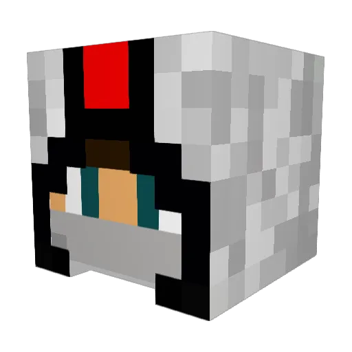 thunderslayer24 Minecraft avatar head, 3D render