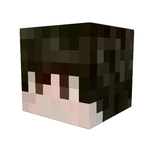 thunderstorm1225 Minecraft avatar head, 3D render
