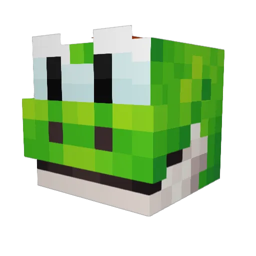 thur7xs Minecraft avatar head, 3D render