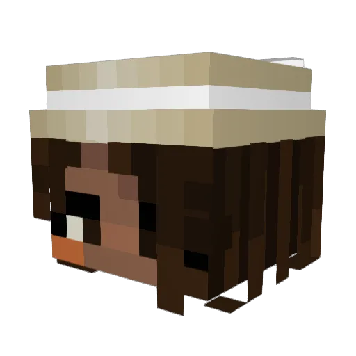 thvmblr Minecraft avatar head, 3D render