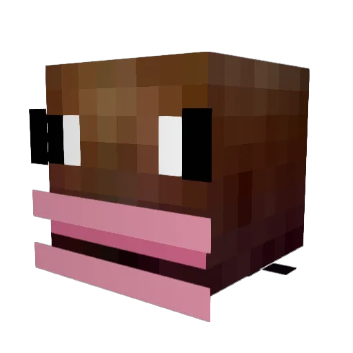 thwan0301 Minecraft avatar head, 3D render