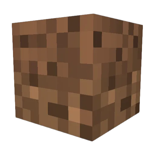thwhj Minecraft avatar head, 3D render