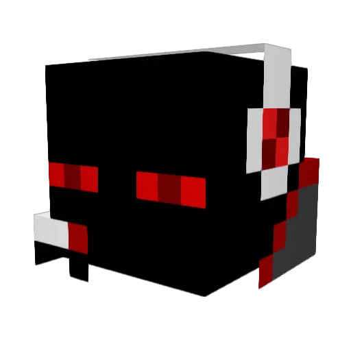 thxnksAstro Minecraft avatar head, 3D render