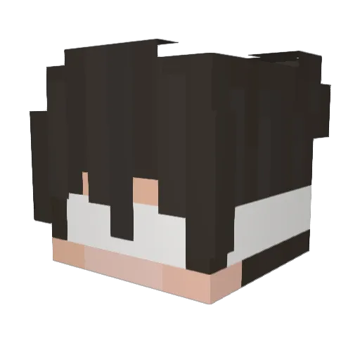 thxtrent Minecraft avatar head, 3D render