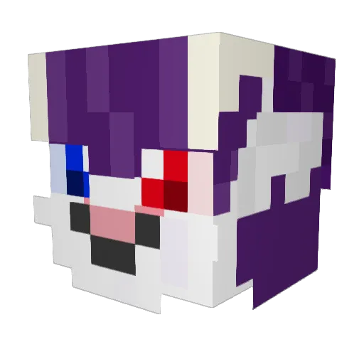 thyGOAT Minecraft avatar head, 3D render