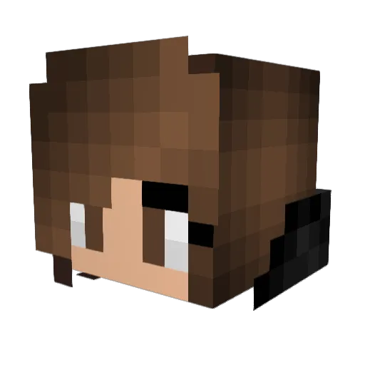 tia_phoebe Minecraft avatar head, 3D render