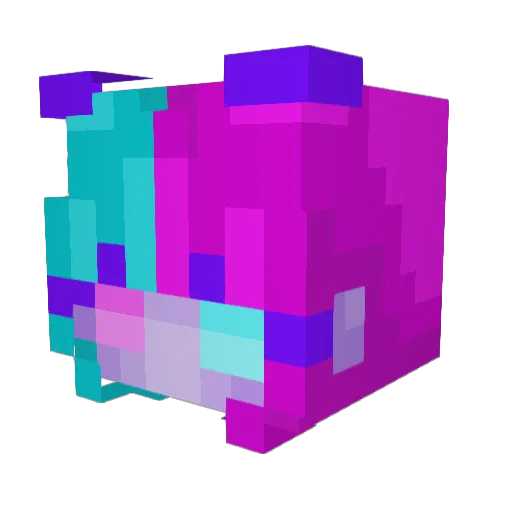 tiaaimee Minecraft avatar head, 3D render