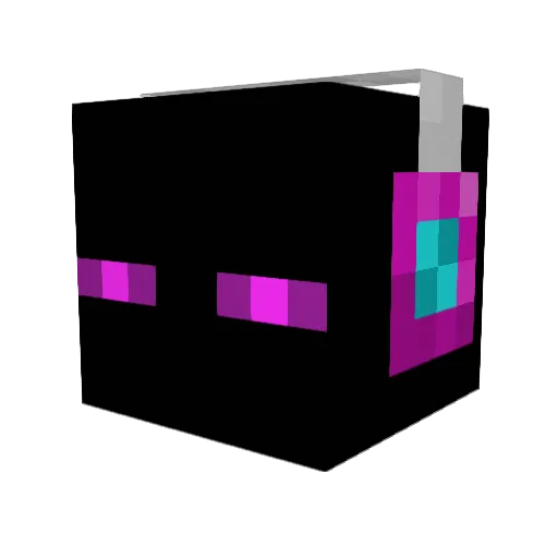 tiamac Minecraft avatar head, 3D render