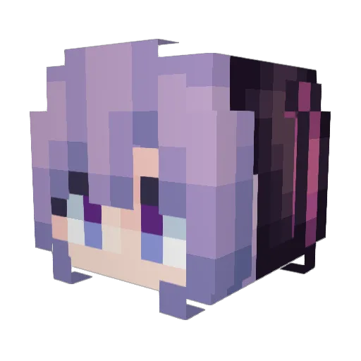 tian_xin07 Minecraft avatar head, 3D render