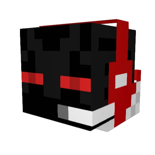 tibere505 Minecraft avatar head, 3D render