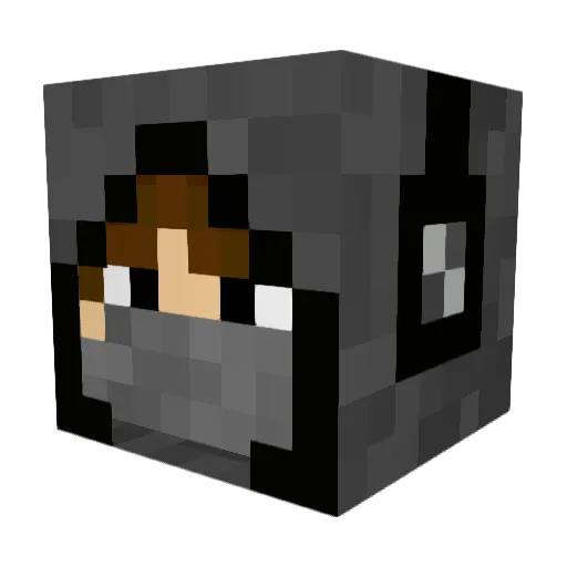 tibitius Minecraft avatar head, 3D render