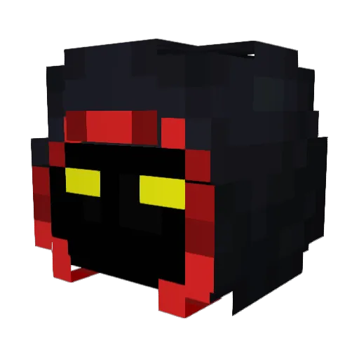 tici67 Minecraft avatar head, 3D render