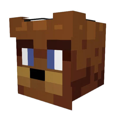 tico5300 Minecraft avatar head, 3D render