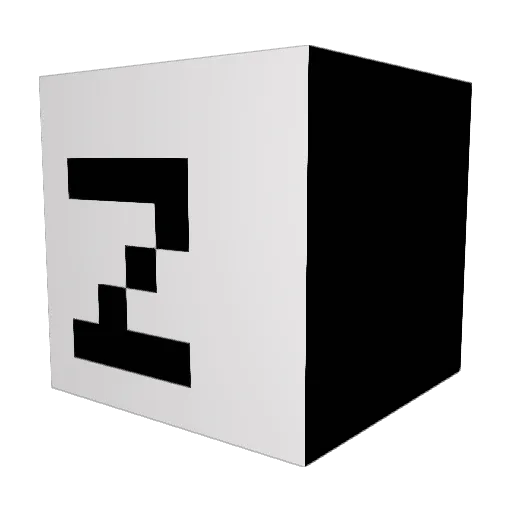 tiefgesunkener Minecraft avatar head, 3D render