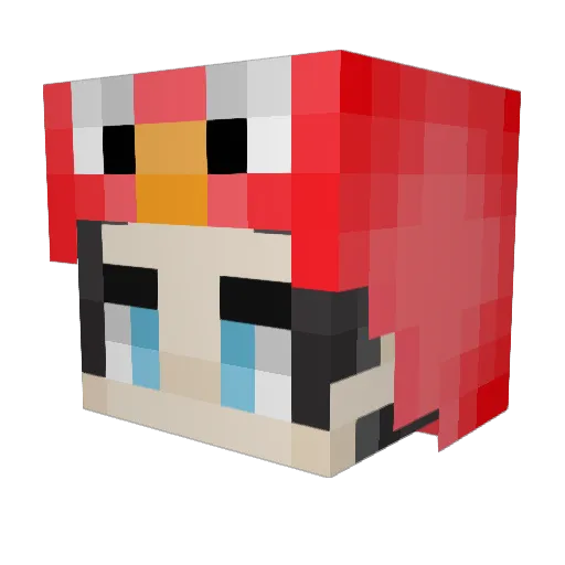 tienthanh2929 Minecraft avatar head, 3D render