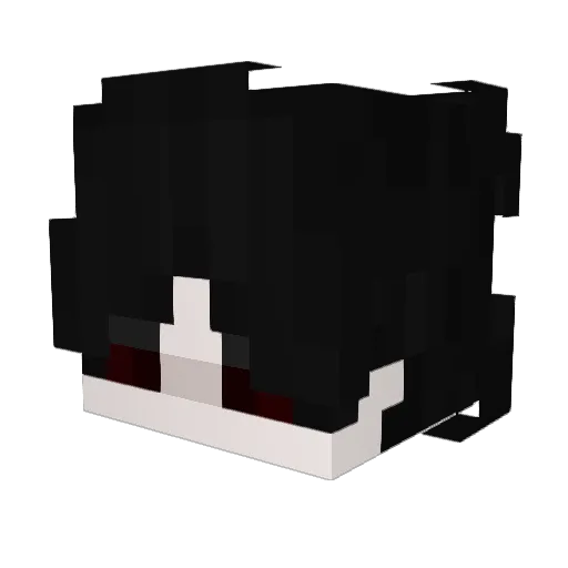 tiffi_official Minecraft avatar head, 3D render