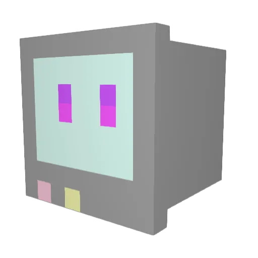 tiffy_poo Minecraft avatar head, 3D render