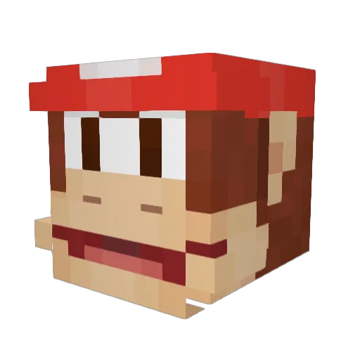 tifl13 Minecraft avatar head, 3D render