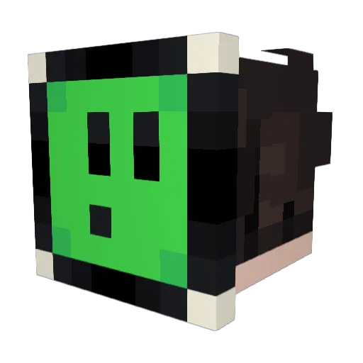 tifykagames Minecraft avatar head, 3D render