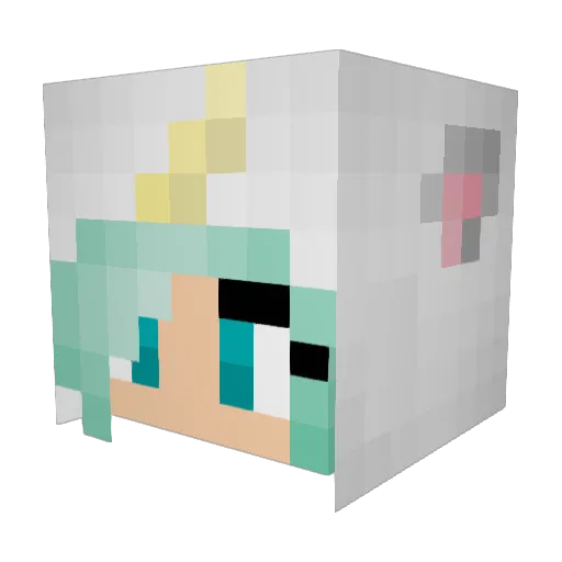tigerbunny99 Minecraft avatar head, 3D render
