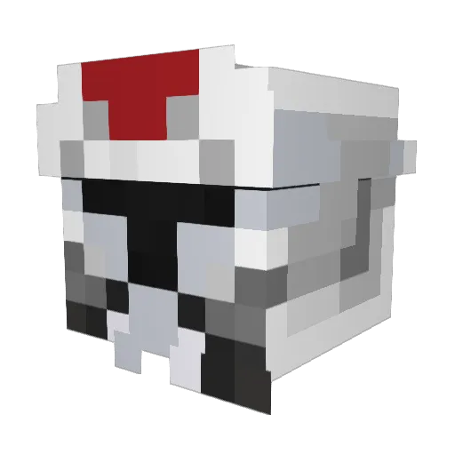 tigerchenLP Minecraft avatar head, 3D render