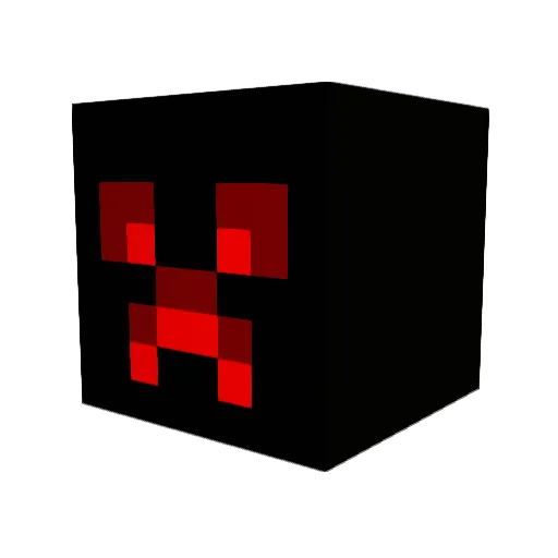 tigerflores Minecraft avatar head, 3D render