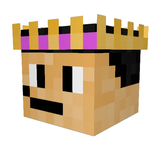 tigersimon2012 Minecraft avatar head, 3D render