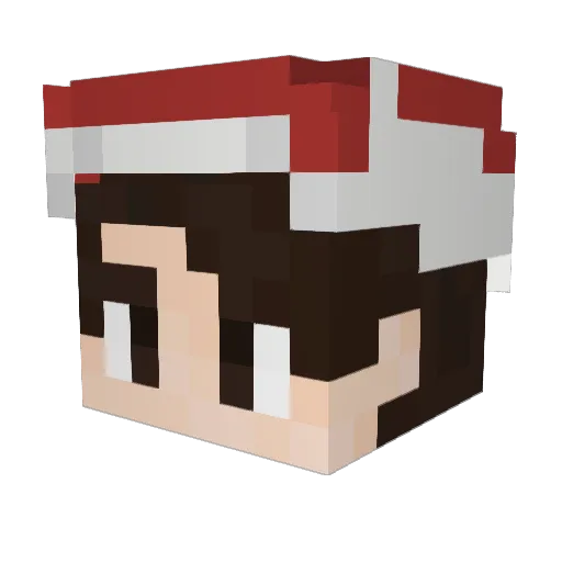 tigger4695 Minecraft avatar head, 3D render