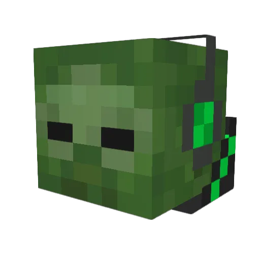 tiggerthedragon Minecraft avatar head, 3D render