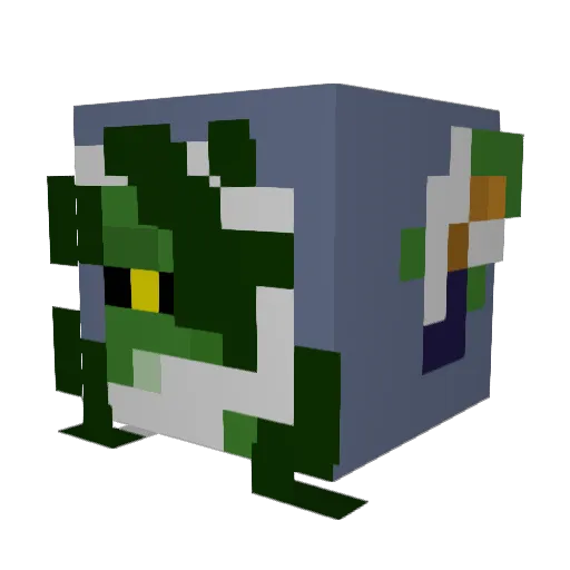 tiggylover52 Minecraft avatar head, 3D render