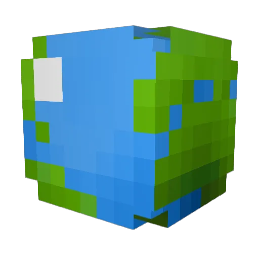 tiglon2 Minecraft avatar head, 3D render