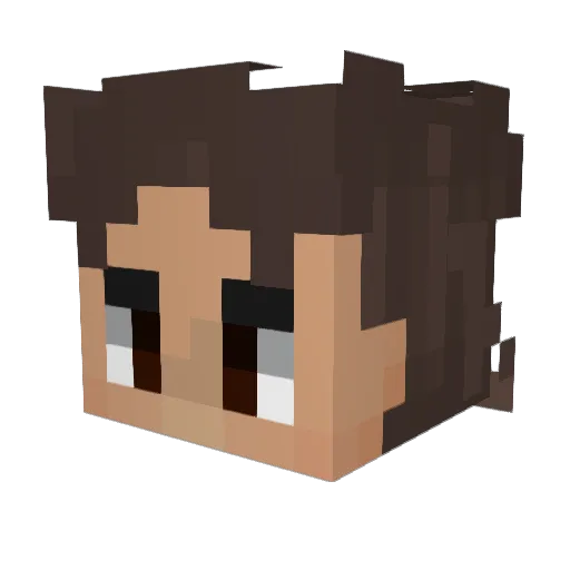 tigre998 Minecraft avatar head, 3D render