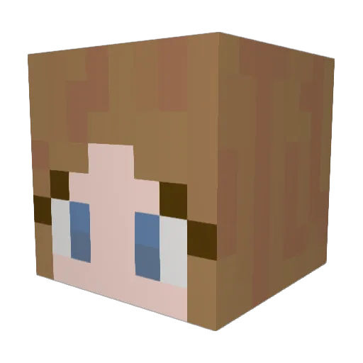 tigtig126 Minecraft avatar head, 3D render
