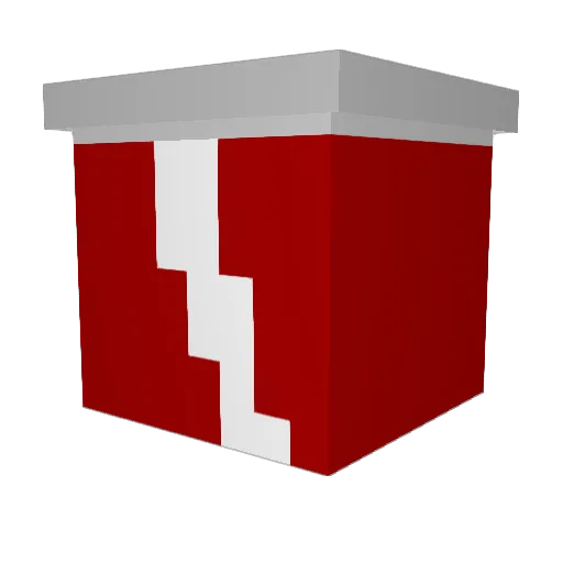 tiguitchoves Minecraft avatar head, 3D render