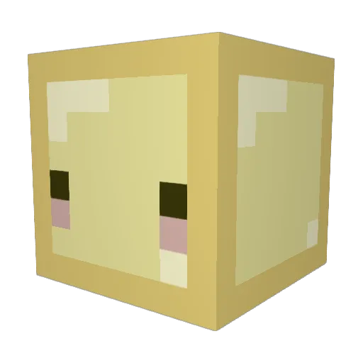 tijgerkist1 Minecraft avatar head, 3D render