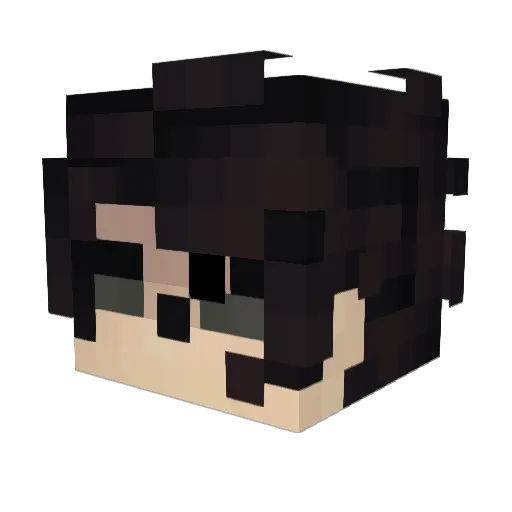 tijuana32 Minecraft avatar head, 3D render