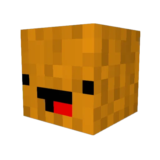 tiki_bomb Minecraft avatar head, 3D render