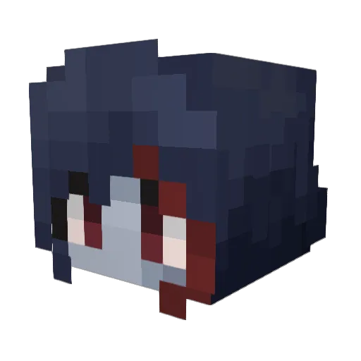 tilegos Minecraft avatar head, 3D render