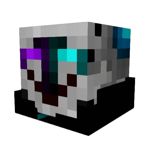 tillTNT Minecraft avatar head, 3D render
