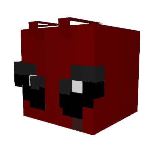tillundso Minecraft avatar head, 3D render