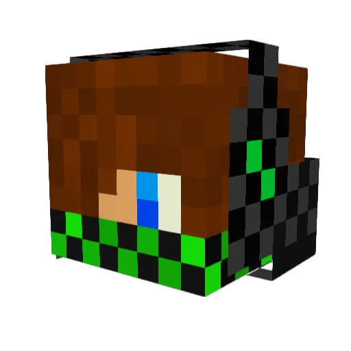 tim1007 Minecraft avatar head, 3D render