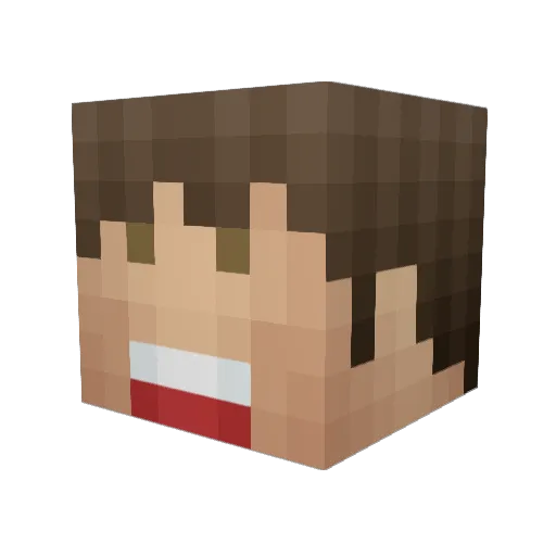 tim150604 Minecraft avatar head, 3D render