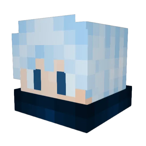 tim163 Minecraft avatar head, 3D render