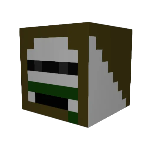 tim200265 Minecraft avatar head, 3D render
