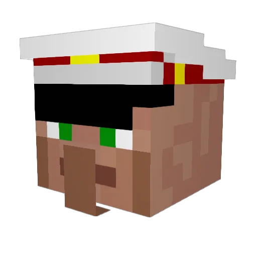 tim9323 Minecraft avatar head, 3D render