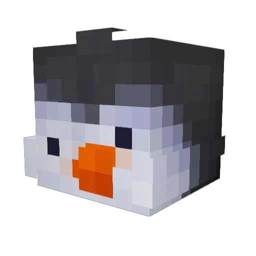 tim_bt Minecraft avatar head, 3D render
